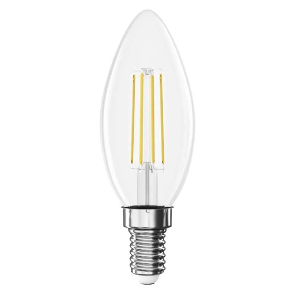 Emos ZF3D22 E14/3,4 W (40 W)/470 lm/meleg fehér filament gyertya LED izzó Emos ZF3D22 E14/3,4 W (40 W)/470 lm/meleg fehér filament gyertya LED izzó