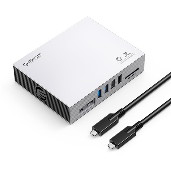 ORICO ORICO-CDH-15H-GY-BP Type-C 15in1 10Gbps Multifunkciós dokkoló állomás ORICO ORICO-CDH-15H-GY-BP Type-C 15in1 10Gbps Multifunkciós dokkoló állomás