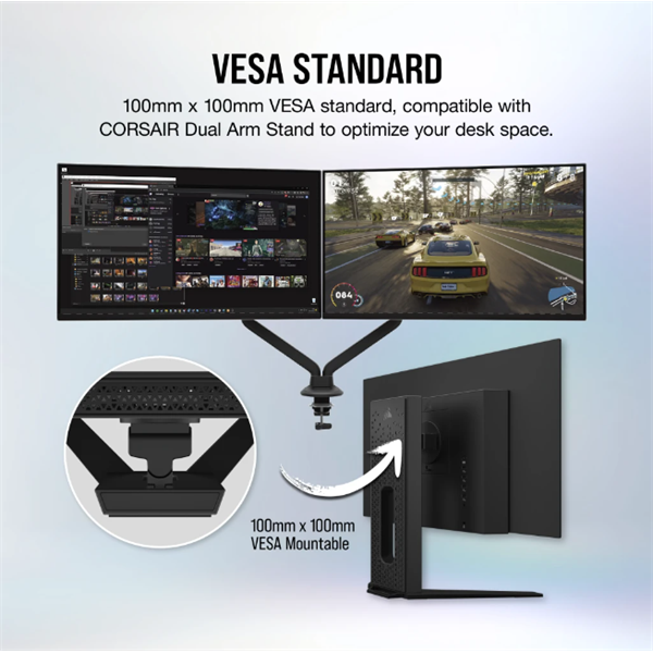 CORSAIR XENEON 27QHD240 27" OLED (2560x14400), 240Hz Gamer Monitor