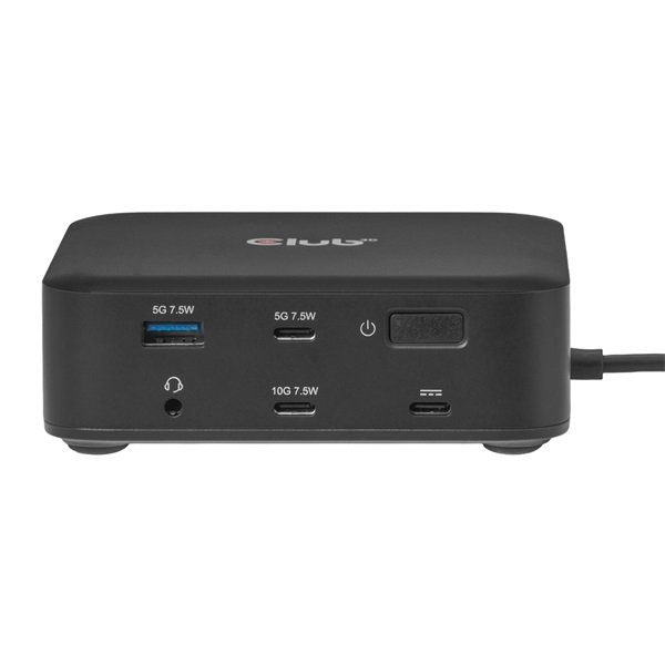 Club 3D CSV-2542  USB-C to 2x Displayport 8K60Hz + 2x HDMI™ 4K60Hz PD3.0 100Watt Ethernet 2.5G  Notebook Dokkoló