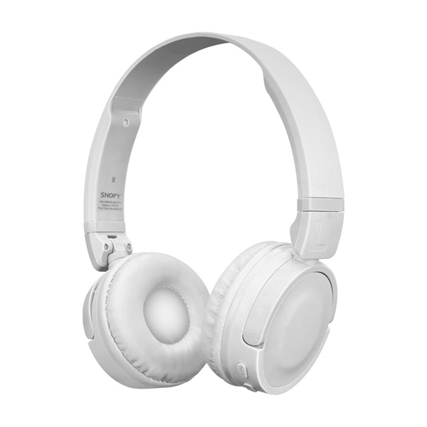 Snopy SN-XBK33 BATTY Bluetooth/AUX/TF Vezeték Nélküli Fejhallgató Fehér Snopy SN-XBK33 BATTY Bluetooth/AUX/TF Vezeték Nélküli Fejhallgató Fehér