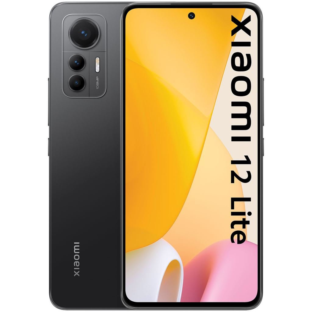 Xiaomi 12 Lite 8/128GB Dual-Sim mobiltelefon fekete Xiaomi 12 Lite 8/128GB Dual-Sim mobiltelefon fekete