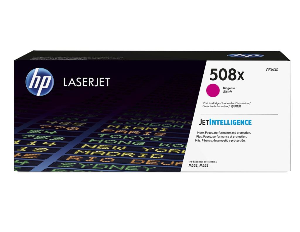 HP 508X nagy kapacitású magenta toner (CF363X) HP 508X nagy kapacitású magenta toner (CF363X)
