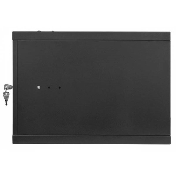 Stalflex 6U fali rack szekrény 19" 450mm fekete (RC19-6U-450MB)