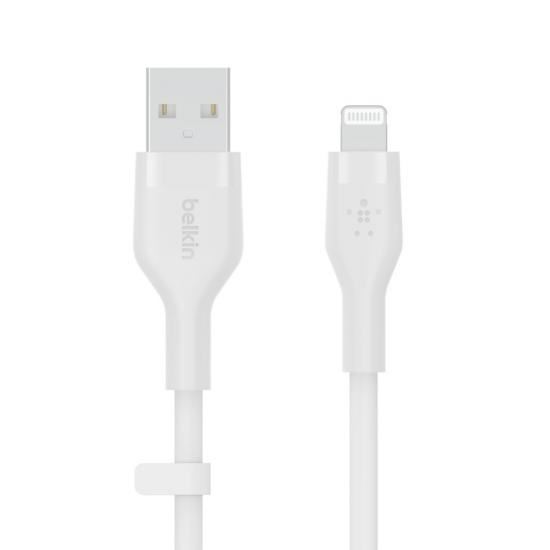 Belkin BOOST CHARGE Flex USB-A - Lightning kábel 2m fehér (CAA008BT2MWH) Belkin BOOST CHARGE Flex USB-A - Lightning kábel 2m fehér (CAA008BT2MWH)