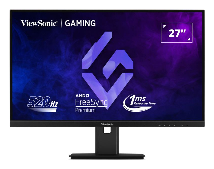 ViewSonic 27"  XG2737 Monitor - 1920x1080, Full HD, LED, IPS, 520Hz, 1ms, Hangszóró, FreeSync, G-Sync, Pivot, Gamer, Fekete