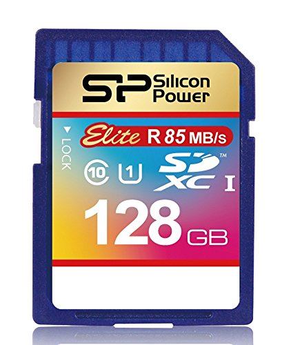 128GB SDXC Silicon Power Elite U1 (SP128GBSDXAU1V10)