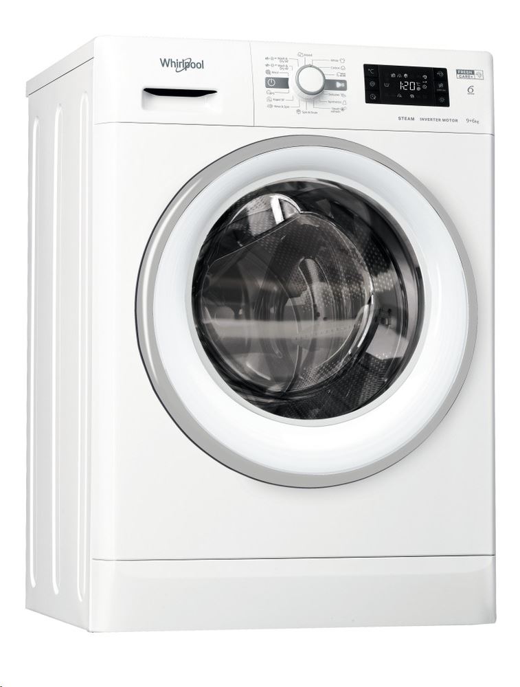 Whirlpool FWDG 961483 WSV EE N mosó-szárítógép fehér
