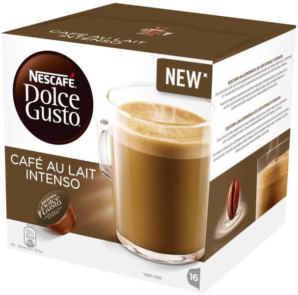 Nescafé Dolce Gusto Café Au Lait Intenso kapszula 16db (12337724) Nescafé Dolce Gusto Café Au Lait Intenso kapszula 16db (12337724)