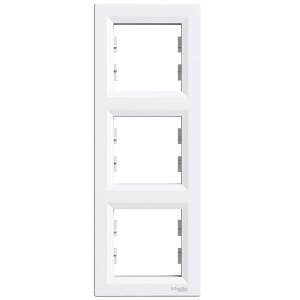 Schneider EPH5810321 ASFORA Függőleges, fehér 3-as keret Schneider EPH5810321 ASFORA Függőleges, fehér 3-as keret