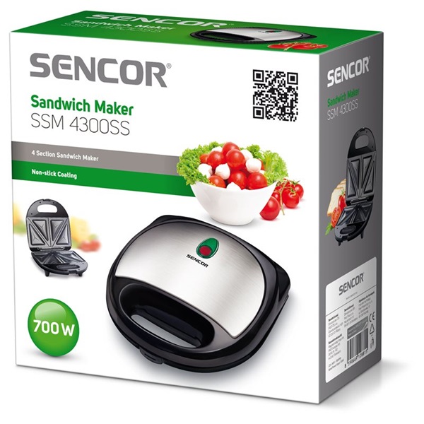 Sencor SSM 4300SS szendvicssütő