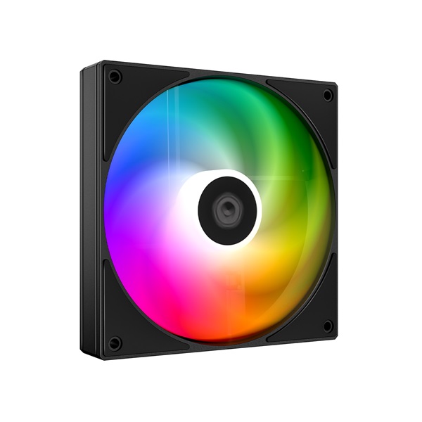 ID-Cooling 14cm AS-140-ARGB-K 24,9dB max. 122,66 m3/h  4pin  PWM ARGB Cooler Fekete