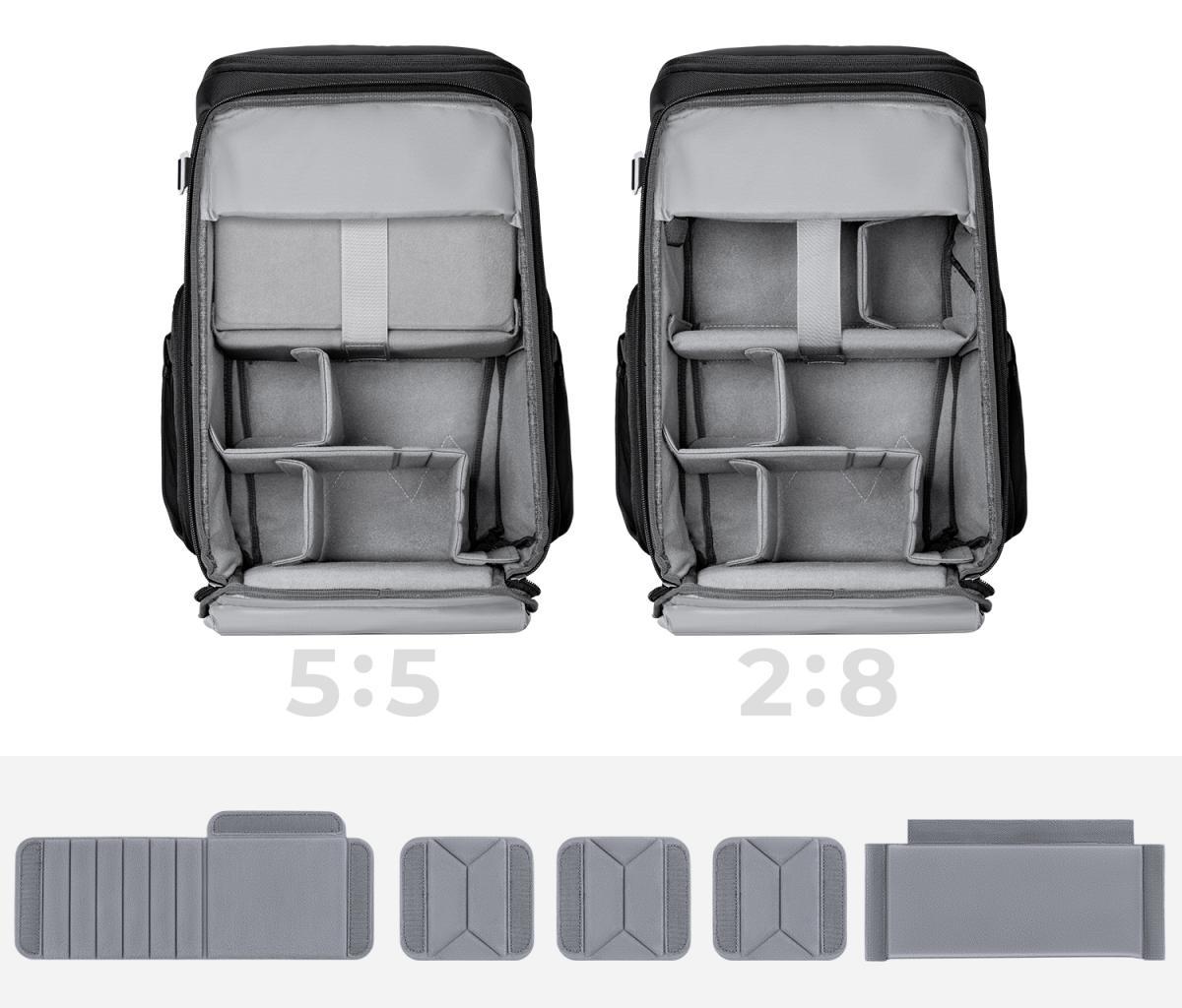 K&F Concept Alpha Air fotós hátizsák 25L, fekete