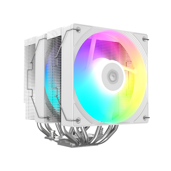 ID-Cooling   FROZN A620 PRO SE ARGB WH  2x12cm PWM CPU Cooler ID-Cooling   FROZN A620 PRO SE ARGB WH  2x12cm PWM CPU Cooler