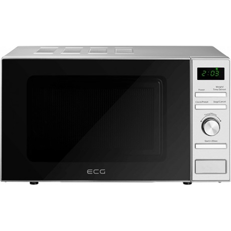 ECG MTD 2071 SE mikrohullámú sütő ezüst