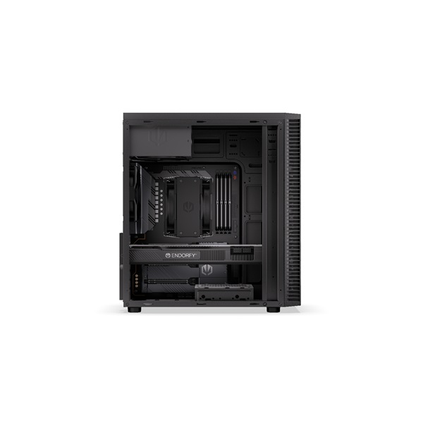 Endorfy Armis 100 Solid ATX /micro ATX/ITX 2xUSB3.0 1x12cm ventilátor safeguard Számítógépház Fekete Endorfy Armis 100 Solid ATX /micro ATX/ITX 2xUSB3.0 1x12cm ventilátor safeguard Számítógépház Fekete