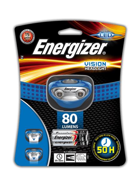 ENERGIZER 2 LED Vision fejlámpa (E300280302) ENERGIZER 2 LED Vision fejlámpa (E300280302)
