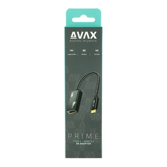  AVAX AD901 PRIME Type C - HDMI 2.1 8K/60Hz adapter
