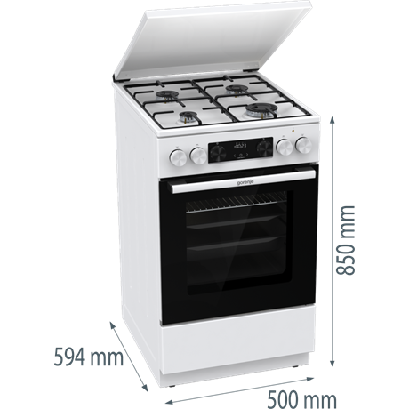 Gorenje GK5C42WJ TŰZHELY KOMBINÁLT