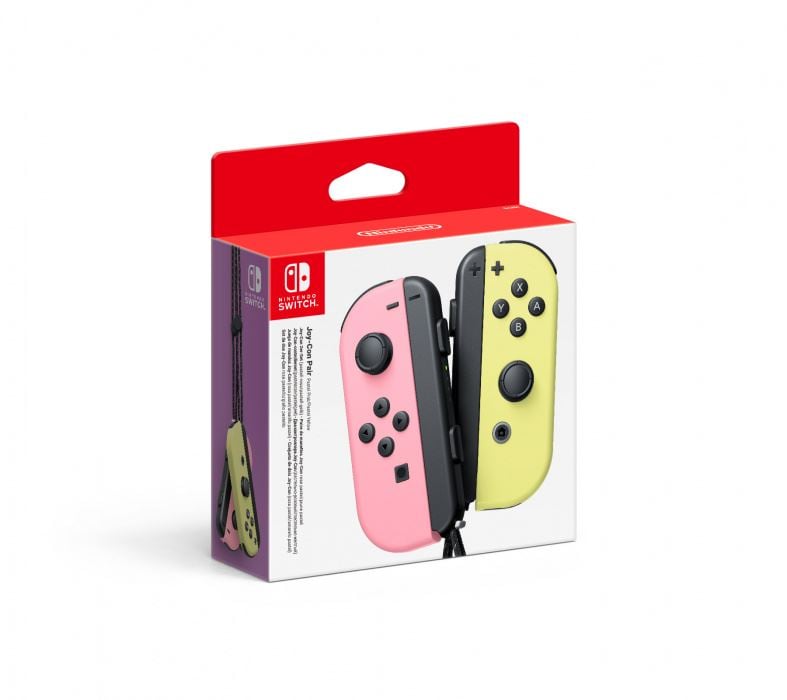 Nintendo NSP086 Switch Joy-Con kontroller rózsaszín-sárga
