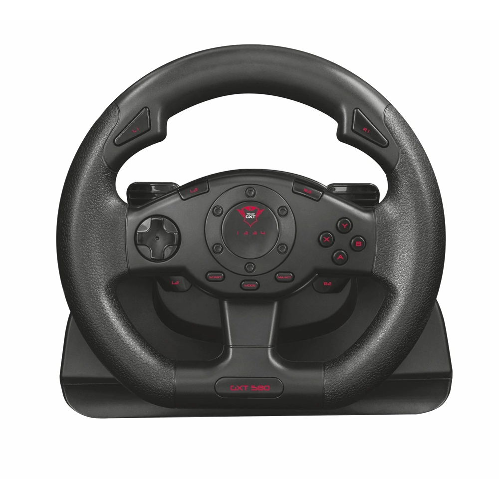 Trust 21414 GXT580 Vibration Feedback Racing Wheel kormány + pedál