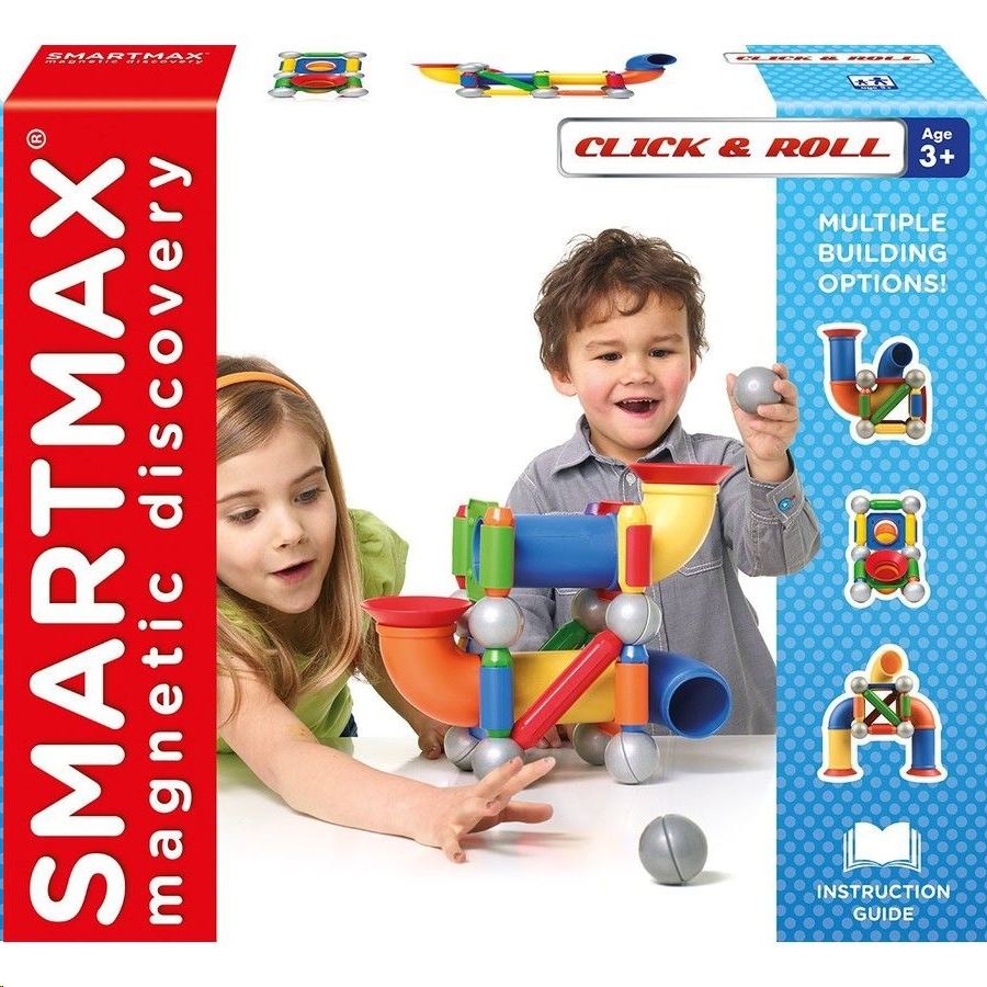 SmartGames SmartMax Click & Roll készségfejlesztő építőjáték (SMX 404) SmartGames SmartMax Click & Roll készségfejlesztő építőjáték (SMX 404)