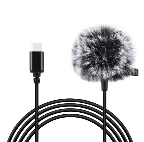 Puluz csiptethető mikrofon USB-C 1,5 m(PU425)