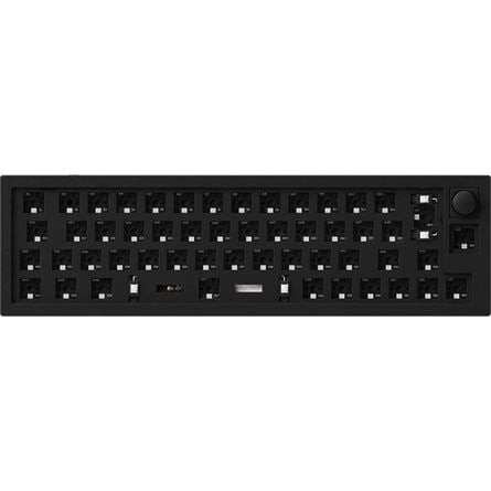 Keychron Q9 Swappable RGB Backlight Knob ISO barebone billentyűzet fekete (Q9-F1) Keychron Q9 Swappable RGB Backlight Knob ISO barebone billentyűzet fekete (Q9-F1)