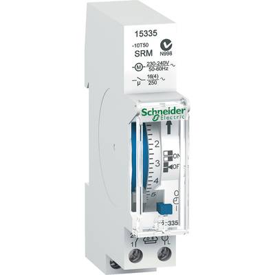 Schneider Electric 15335 Kalapsínes időkapcsoló óra Analóg 230 V Schneider Electric 15335 Kalapsínes időkapcsoló óra Analóg 230 V