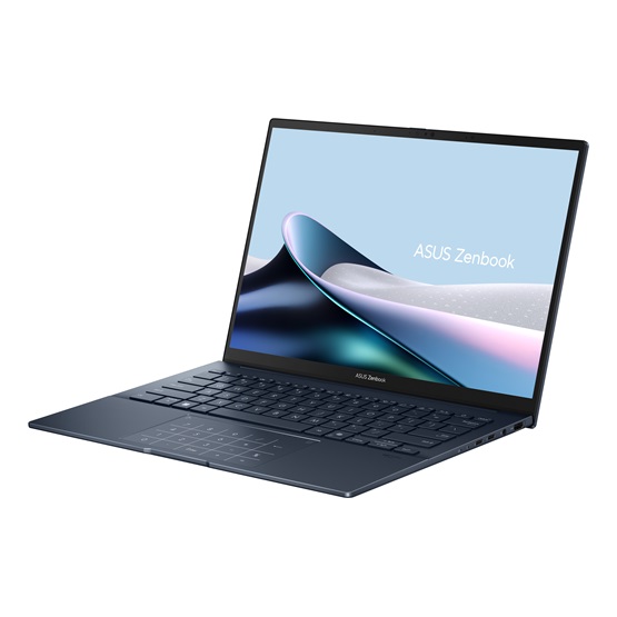 ASUS CONS ZenBook UX3405CA-ST1152 14" WQXGA+ OLED GL Ultra 5 225H 16GB 1TB M.2  Notebook  Ezüst