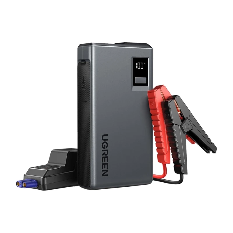 Ugreen ES702 12000mAh12000mAh, 1000A, LED, USB-C + USB Indító eszköz autóhoz