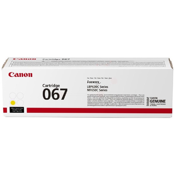 Canon CRG-067 Sárga eredeti toner Canon CRG-067 Sárga eredeti toner