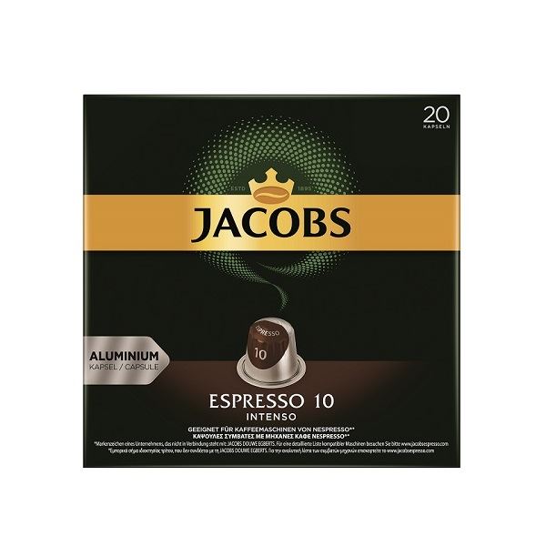 Douwe Egberts Jacobs Espresso Intenso kávékapszula 20db (4041990)