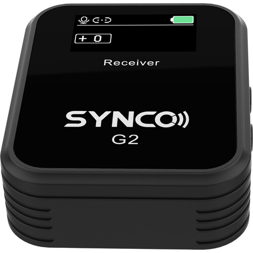 Synco WAir-G2 (A1) ultrakompakt vezetéknélküli csiptetős mikrofon rendszer  TFT kijelzővel (2.4 GHz)