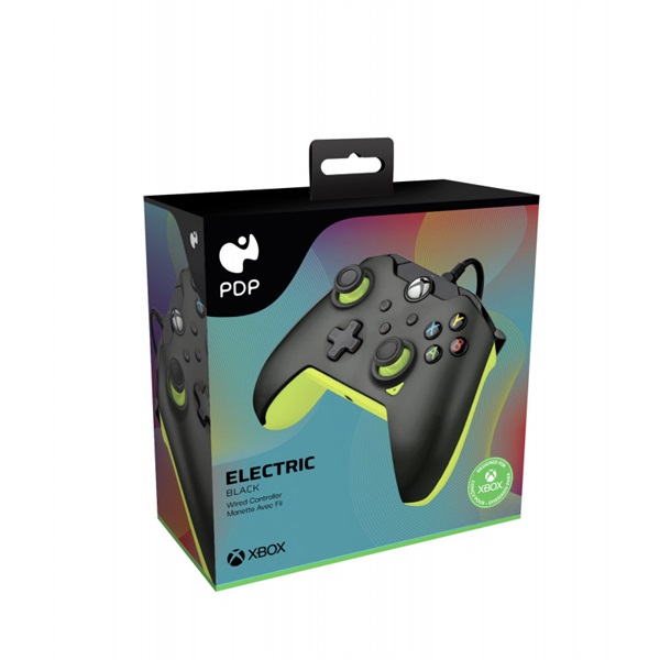 PDP Electric Xbox Series X|S/Xbox One/PC 3,5 mm audio vezetékes fekete kontroller