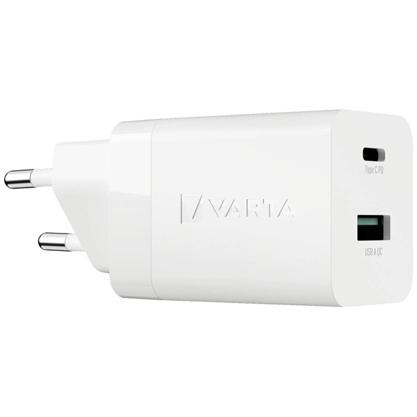 Varta 57955101111 Speed USB A 18W/USB C 20W hálózati töltő Varta 57955101111 Speed USB A 18W/USB C 20W hálózati töltő