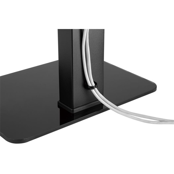 Equip   650612 37"-70"  állítható magasság forgatható TV/Monitor állvány Fekete 