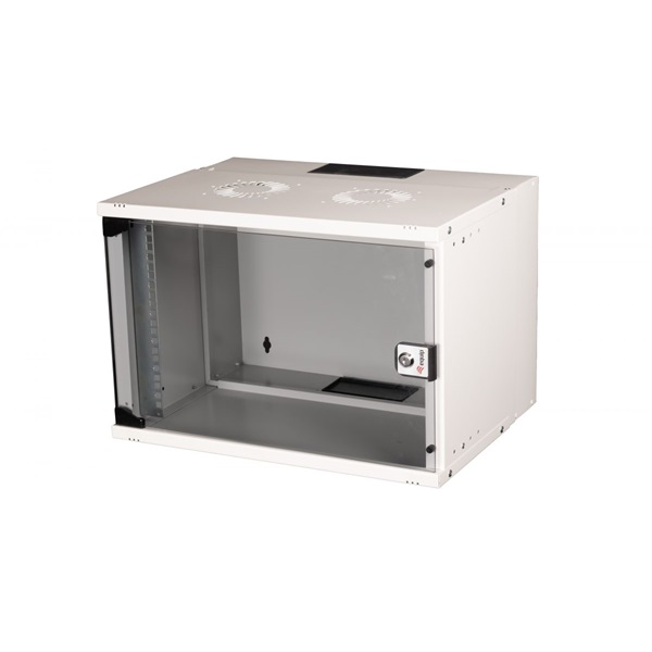 Equip Fali Rackszekrény EWM-07-5440-G 19" U, 540x400mm lapra szerelt Szürke Equip Fali Rackszekrény EWM-07-5440-G 19" U, 540x400mm lapra szerelt Szürke