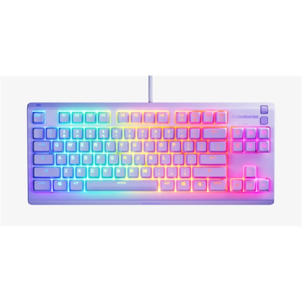 Steelseries Apex 3 TKL Gaming Billentyűzet  Lavendula UK