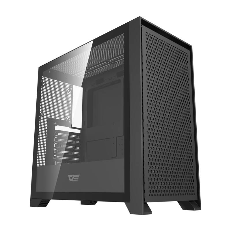 Darkflash DRX90 Mesh számítógépház Fekete 