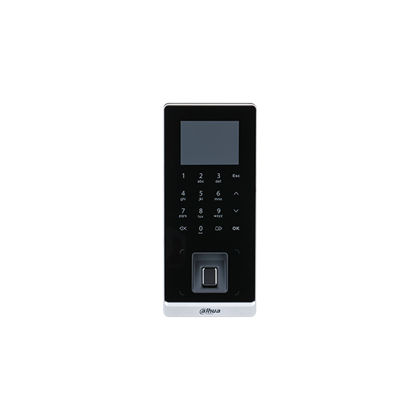 Dahua   ASI2212H-DW  LCD kijelző  IC/ID card + kód + ujjlenyomat beléptető vezérlő