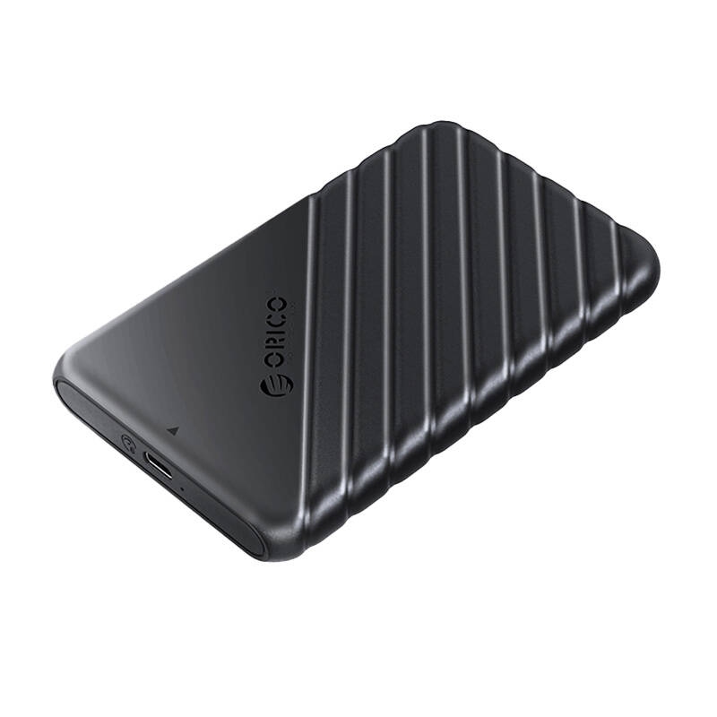 Orico HDD 2,5"-os ház USB-C 3.1 Gen1 6Gbps Fekete Orico HDD 2,5"-os ház USB-C 3.1 Gen1 6Gbps Fekete