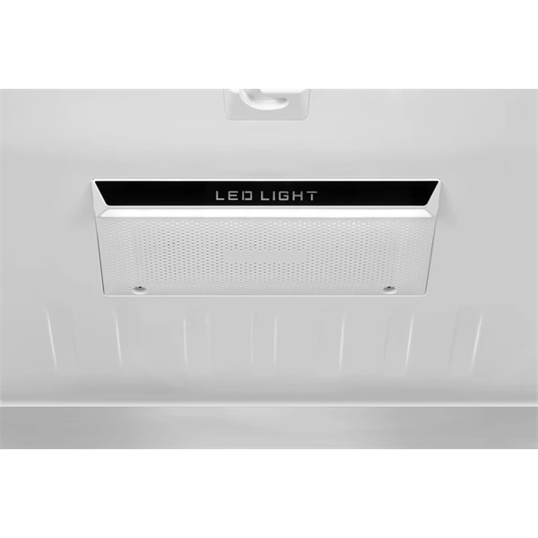 Midea MDRM691FIE46 négyajtós Hűtő:345L  Fagyasztó:170L  No frost Side by side hűtőszekrény Inox