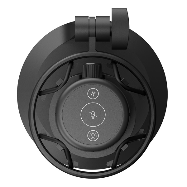 Rampage BEMOL USB PC/MAC/Android zajelnyomó állvány 2m kábel RGB Mikrofon Fekete Rampage BEMOL USB PC/MAC/Android zajelnyomó állvány 2m kábel RGB Mikrofon Fekete
