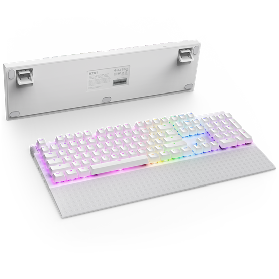  NZXT  KB-001NW-UK Function 2 billentyűzet Fehér  UK 