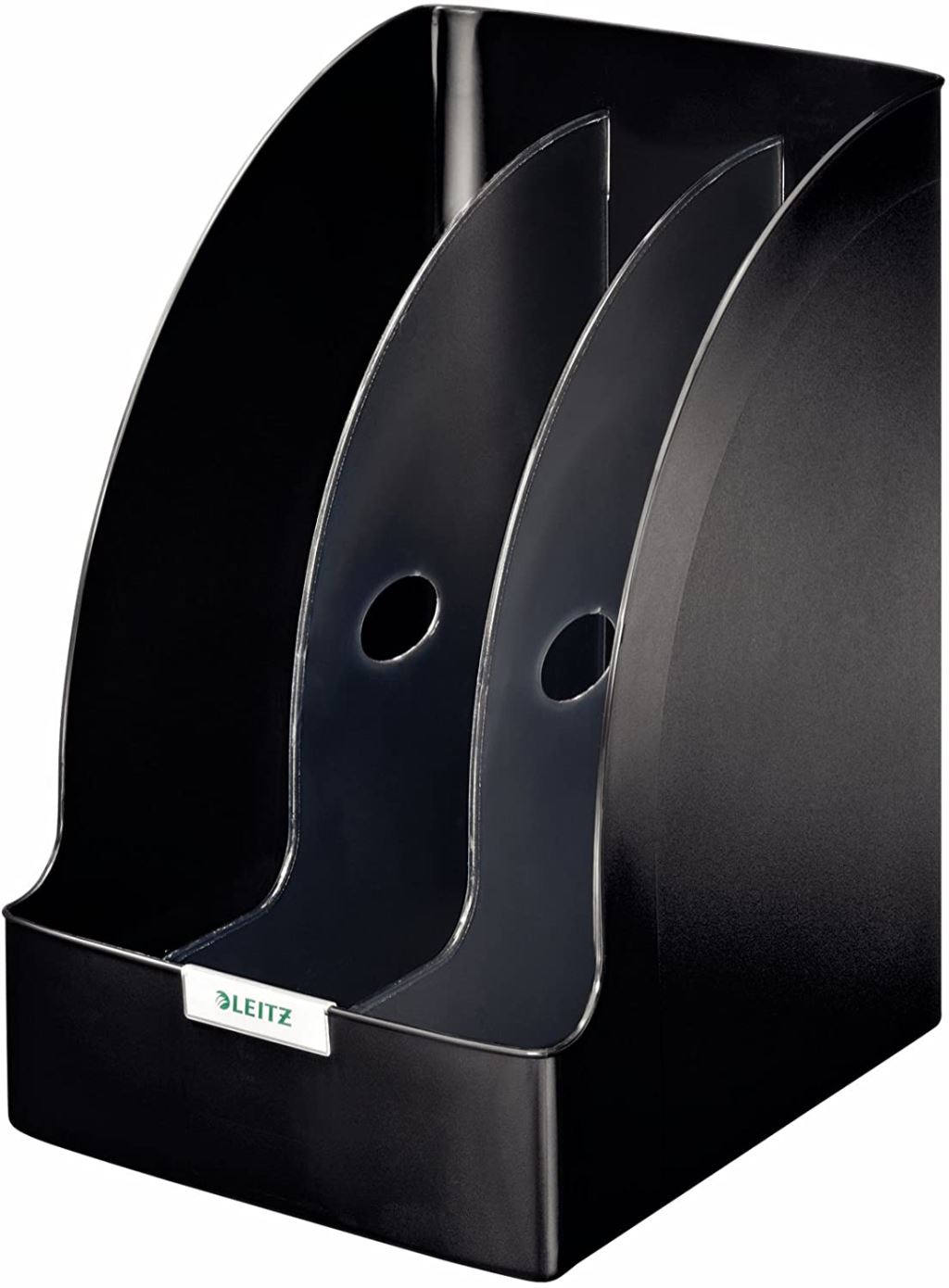 Leitz Plus jumbo iratpapucs elválasztókkal fekete (52390095)