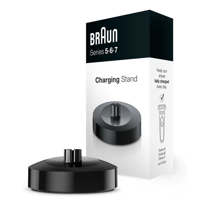 Braun töltőállvány a Braun Series 5, 6 és 7 elektromos borotvákhoz