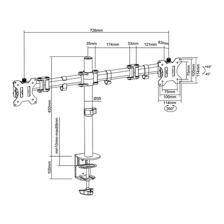 Stell SOS 1020 MONITOR TARTÓ