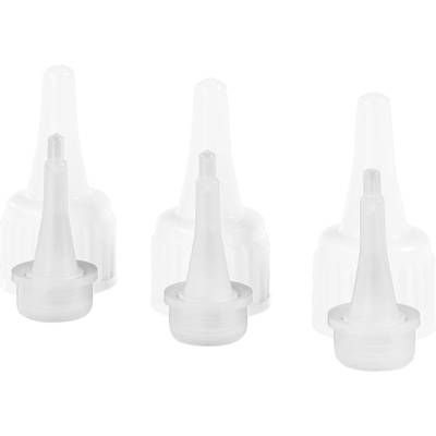 6 részes zárókupak/adagolócsúcs készlet, TOOLCRAFT VK102050w 6 részes zárókupak/adagolócsúcs készlet, TOOLCRAFT VK102050w