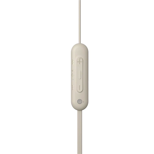 Sony WI-C100 Bluetooth mikrofonos fülhallgató bézs (WIC100C.CE7) Sony WI-C100 Bluetooth mikrofonos fülhallgató bézs (WIC100C.CE7)